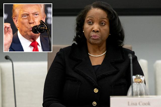 President Trump fires Fed Reserve gov, Lisa Cook, over mortgage allegations