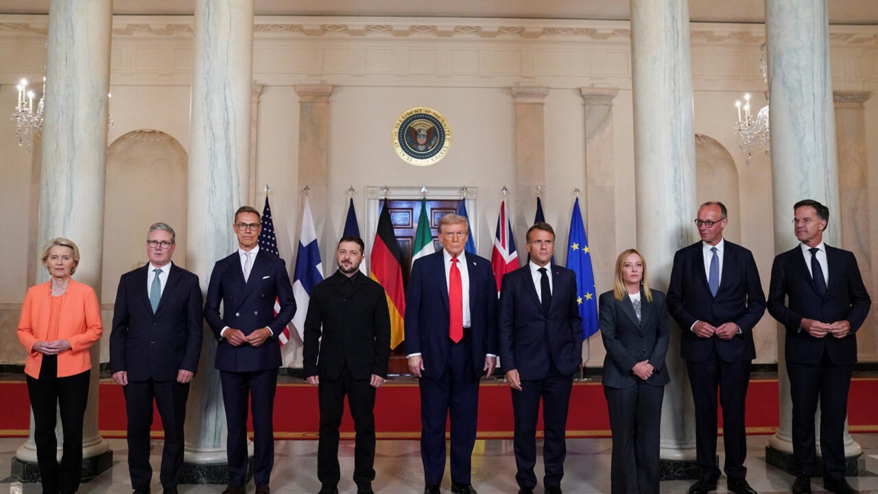 Trump Hosts Zelenskyy, NATO Leaders at White House for High-Stakes Ukraine Talks